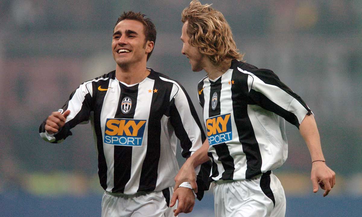 Cannavaro e Nedved alla Juventus